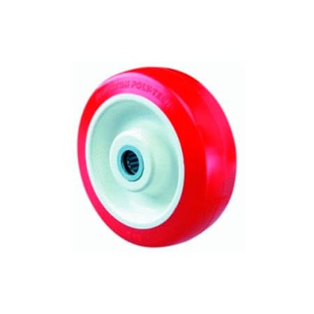 Hamilton Casters Hamilton Poly-Tech Wheel 5 x 1-3/8 - 1/2" Stainless Ball Bearing W-513-NFS-1/2